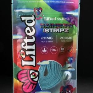 Lifted Rainbow Stripz 200mg Edibles