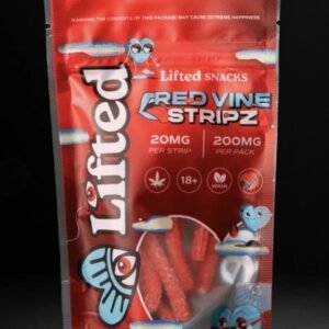 Lifted Red Vine Stripz 200mg Edibles
