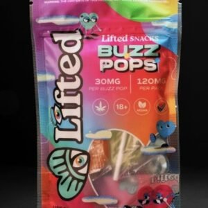 Lifted Buzz Pops 120mg pops